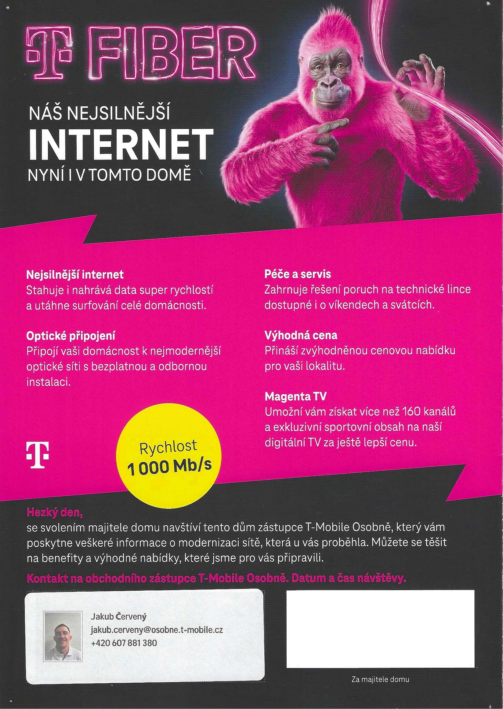 Optický Internet T-Mobile